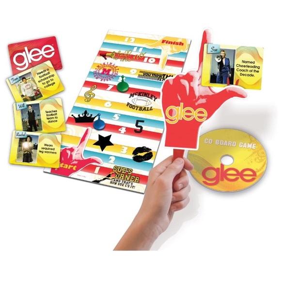 New in box (factory sealed) Glee CD board game - Picture 2 of 5